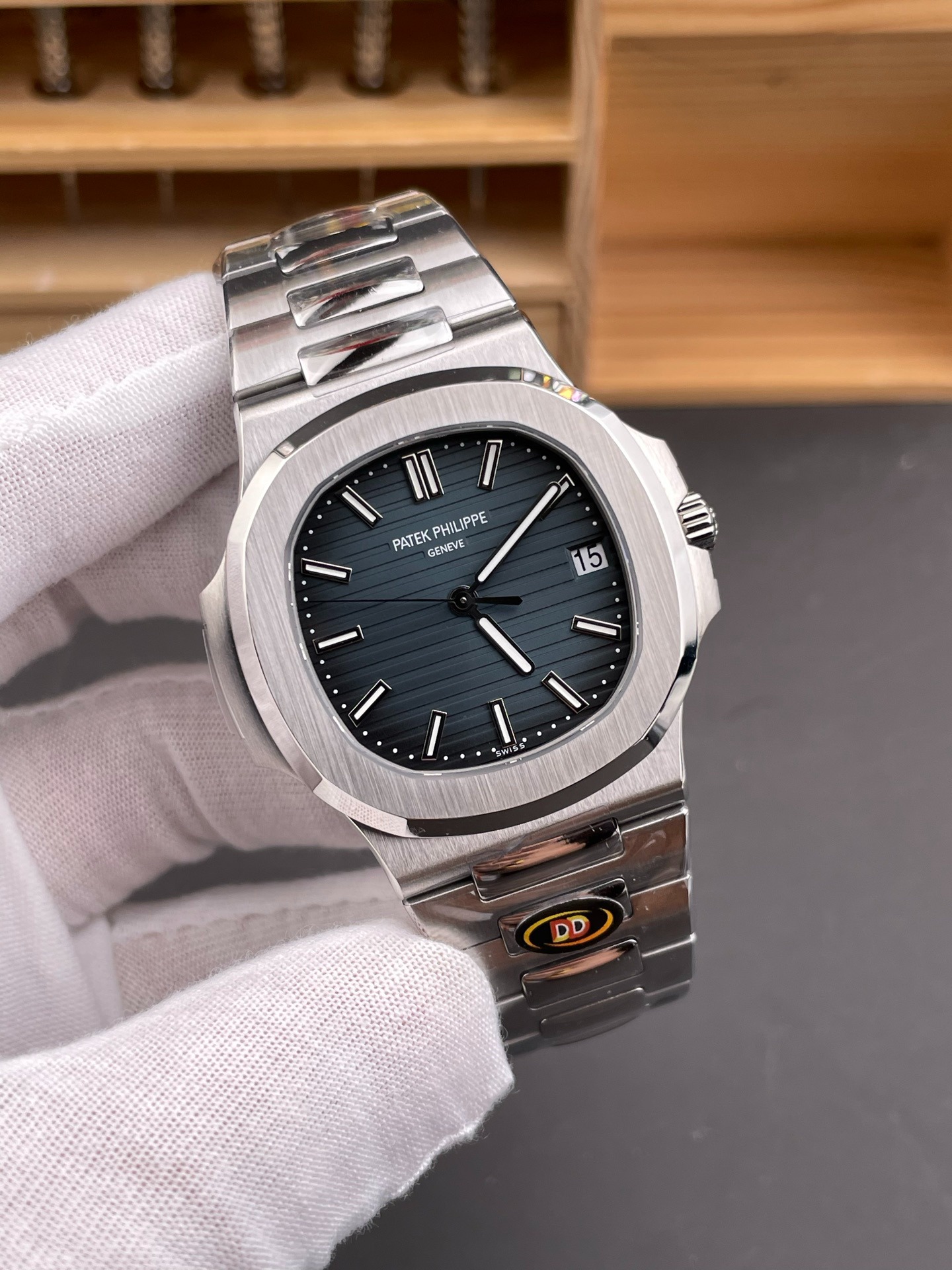 Nautilus 5711 · Esfera azul · DDF 3