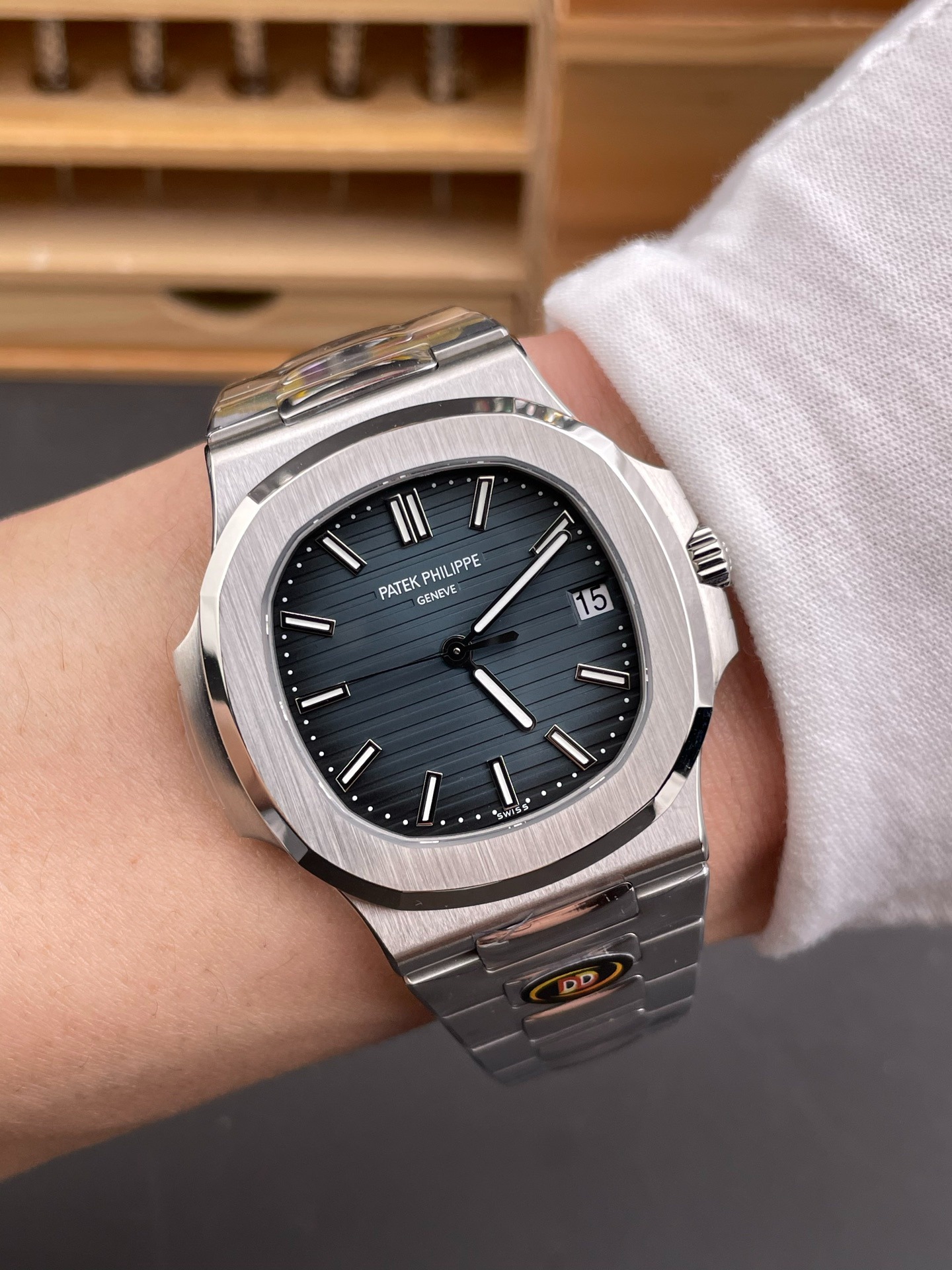 Nautilus 5711 · Esfera azul · DDF 9